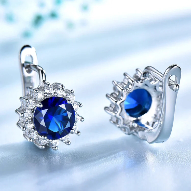 sterling silver sapphire jewelry