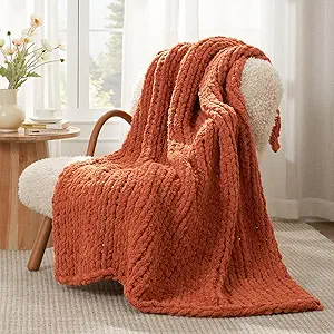 amélie home chunky knit blanket 